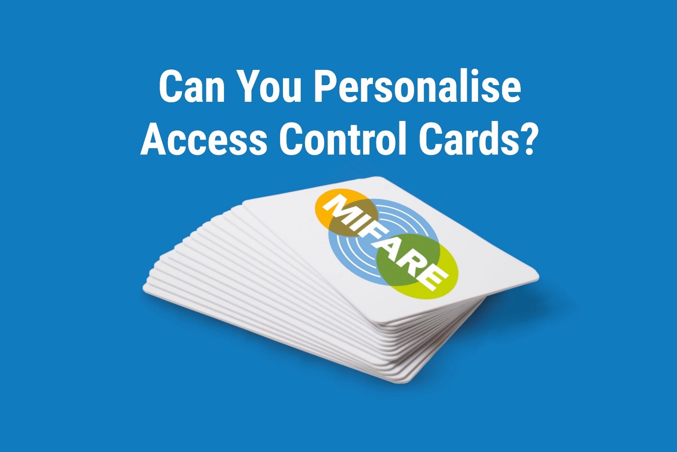 Can You Personalise Access Control Cards?