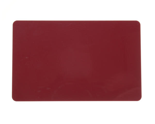 Burgundy Plastic Cards - 760 Micron (Pack of 100)