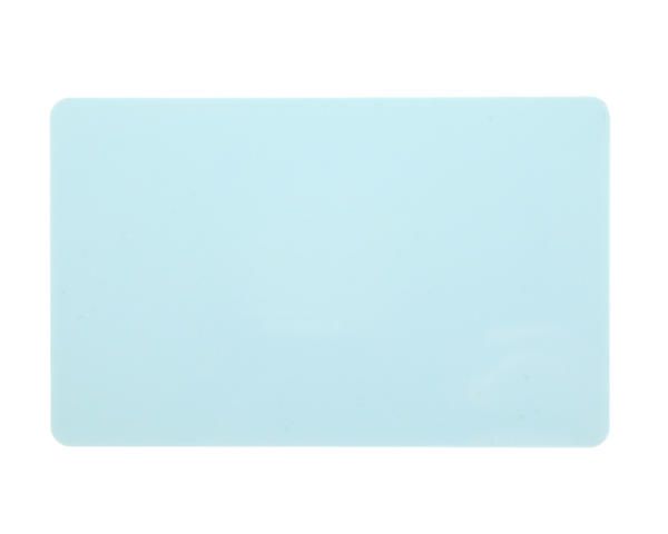 Light Blue Plastic Cards - 760 Micron (Pack of 100)