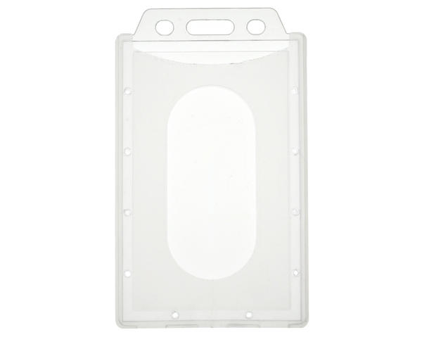 Clear Enclosed Eco PP Translucent Card Holders - Portrait (Pack of 100)  