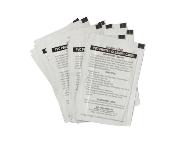 Fargo 86131 Adhesive Cleaning Cards (Pack of 50)