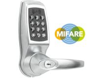 SimpleAccess Mifare KeyInCode 4500 Wi-Fi Smart Lock (Satin Nickel)