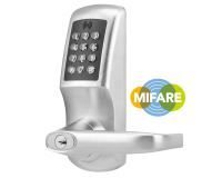 SimpleAccess Mifare KeyInCode 5500 Wi-Fi Smart Lock (Satin Nickel)