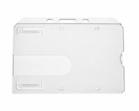 CR80 Enclosed Rigid ID Card Holder - Landscape (Pack of 100)