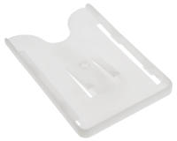 White Multi Card Holders with Swivel Clip (Pack of 100)