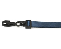 rPET Plain Dark Blue Lanyards with Plastic J Clip - 15mm (Pack of 100)