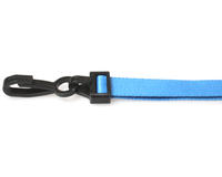 Plain Light Blue Lanyards with Plastic J Clip - 15mm (Pack of 100) - DISCONTINUED