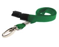 Light Green Lanyards with Metal Lobster Clip (Pack of 100)