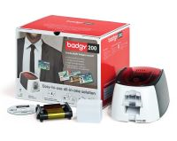 Evolis Badgy 200 ID Card Printer Bundle