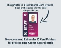 Zebra ZXP Series 9 Retransfer ID Card Printer (Dual-Sided)