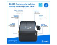 Zebra ZD220 Desktop Label Printer