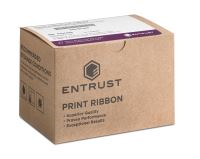 Entrust 525100-002 YMCKT Short-Panel Colour Ribbon (650 Prints)