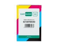 EasyBadge 3.0 YMCKO Full Colour Ribbon (100 Prints)